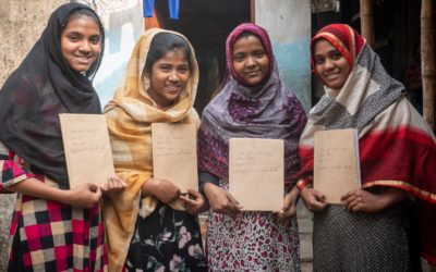 Fundraising for our Doorstep Learning for girls in domestic work