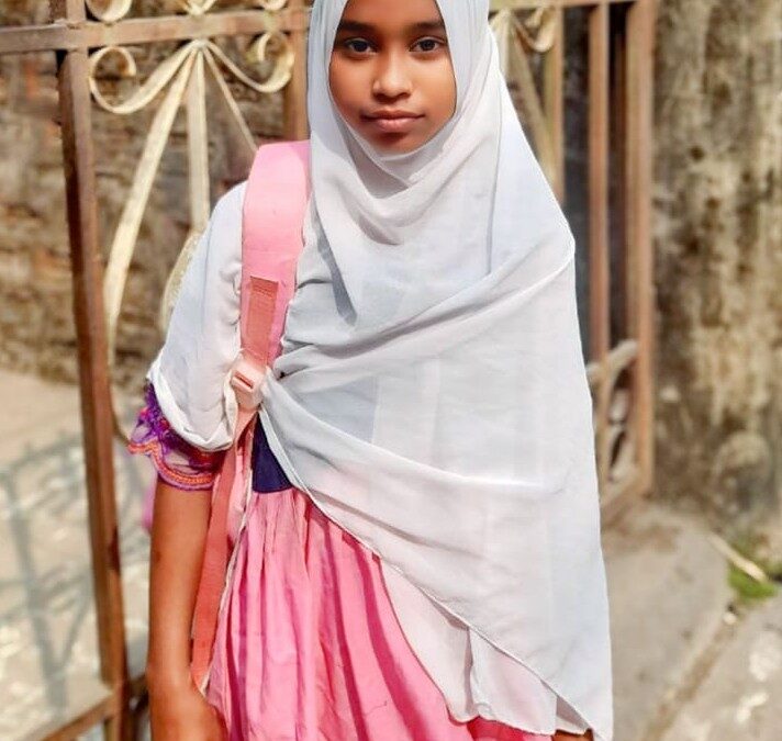 Salma Jannat, aged 11